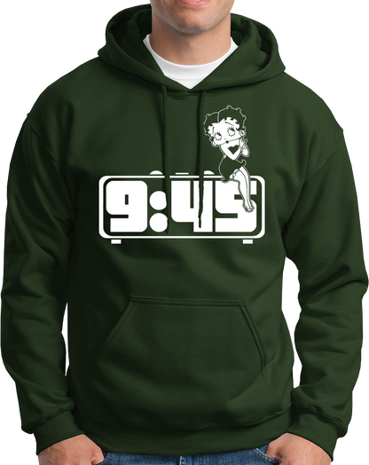 "Get your punjabi vibes on with the 9:45 unisex hoodie! Stay cozy and warm this winter while enjoying your favorite songs. Made with the best quality material and at a great price, this hoodie is perfect for all the song lovers out there. Don't miss out on the famous 9:45 song (and hoodie)!"