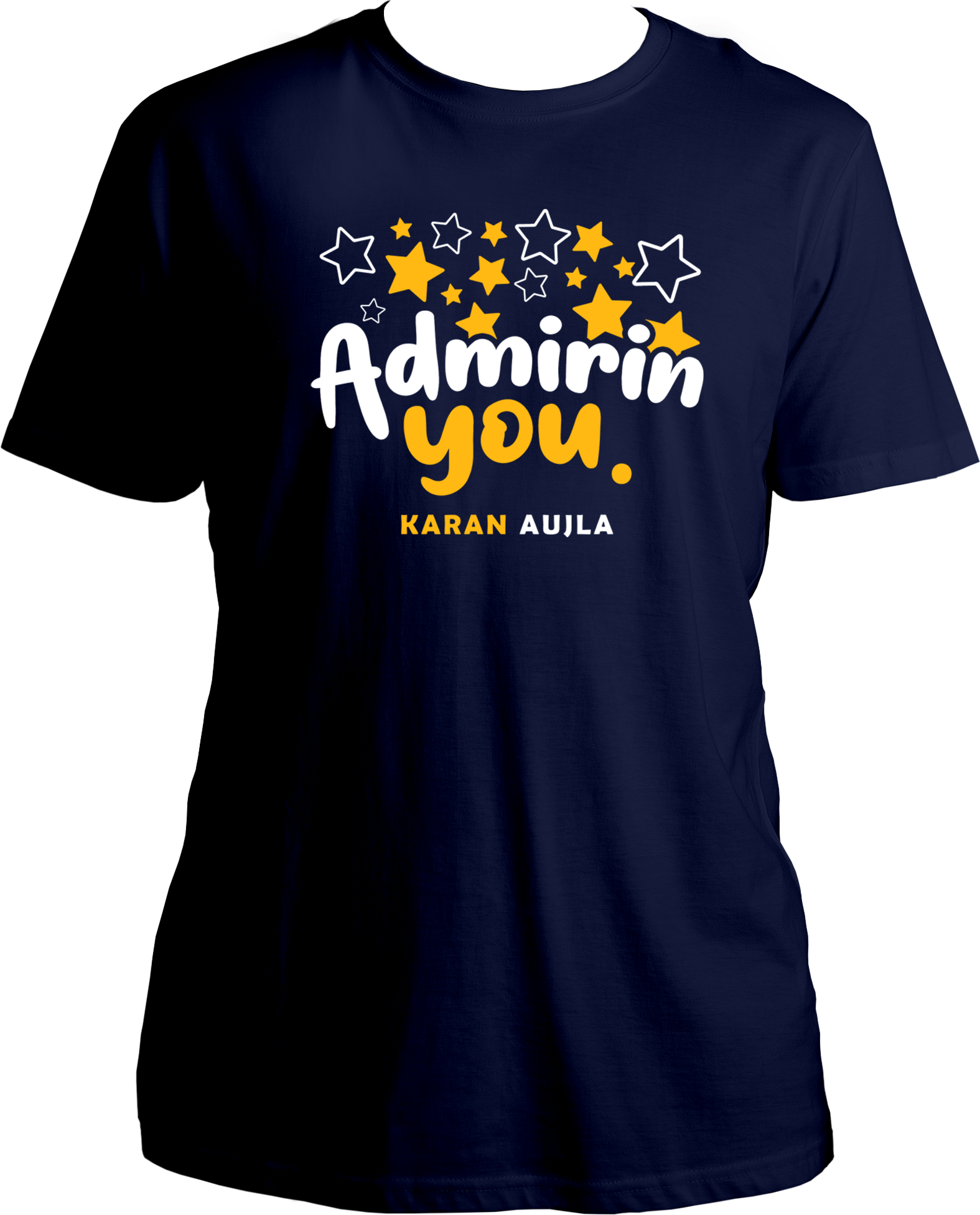 Admirin' You Karan Aujla T-Shirt with a sleek design, ideal for concerts and fans of Punjabi music.