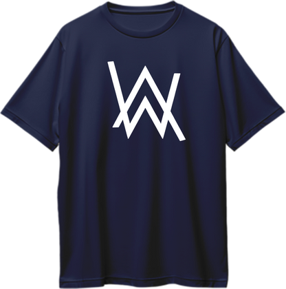 "Alan Walker oversized unisex t-shirt front view "