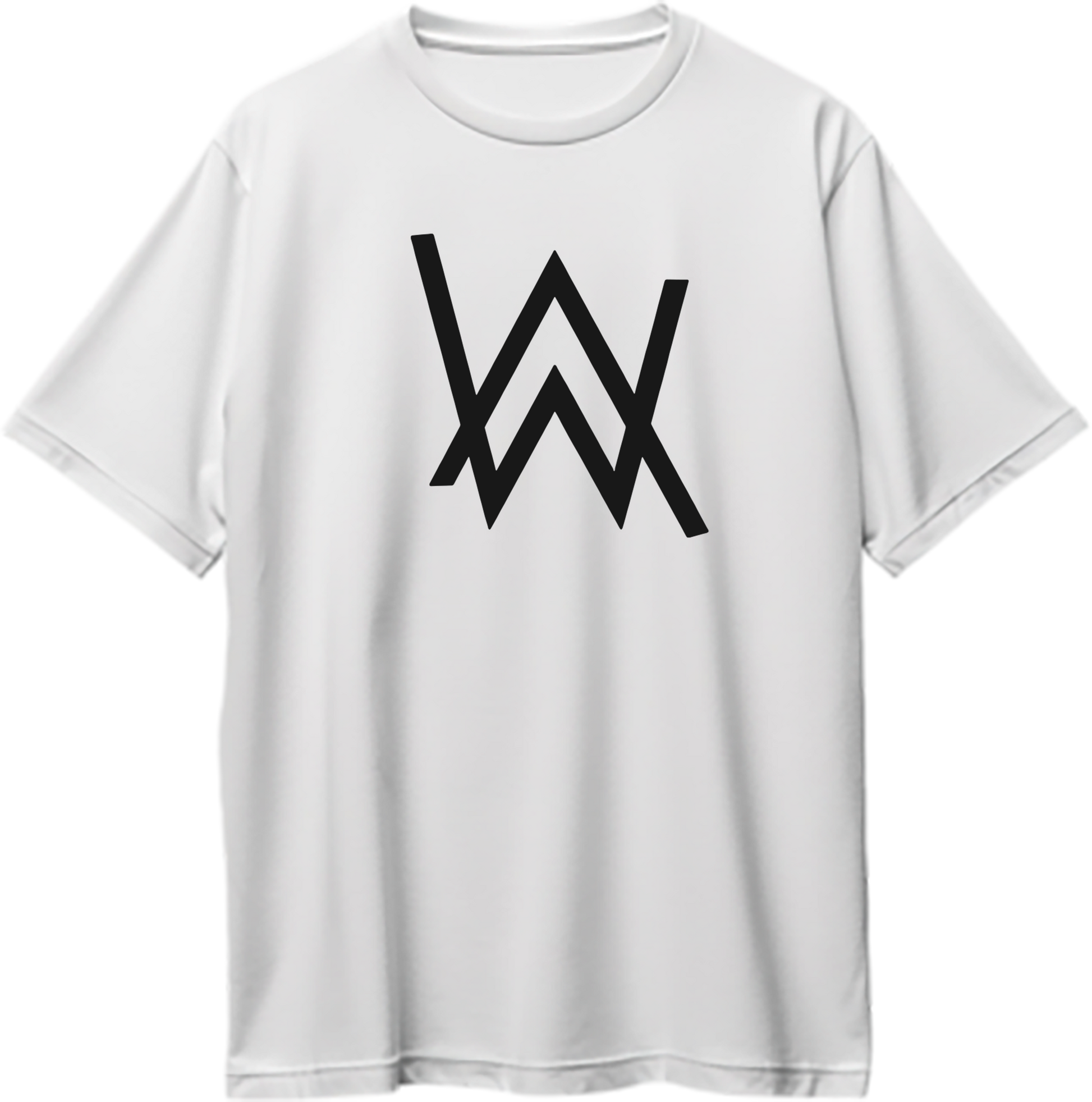 "Alan Walker oversized unisex t-shirt front view "