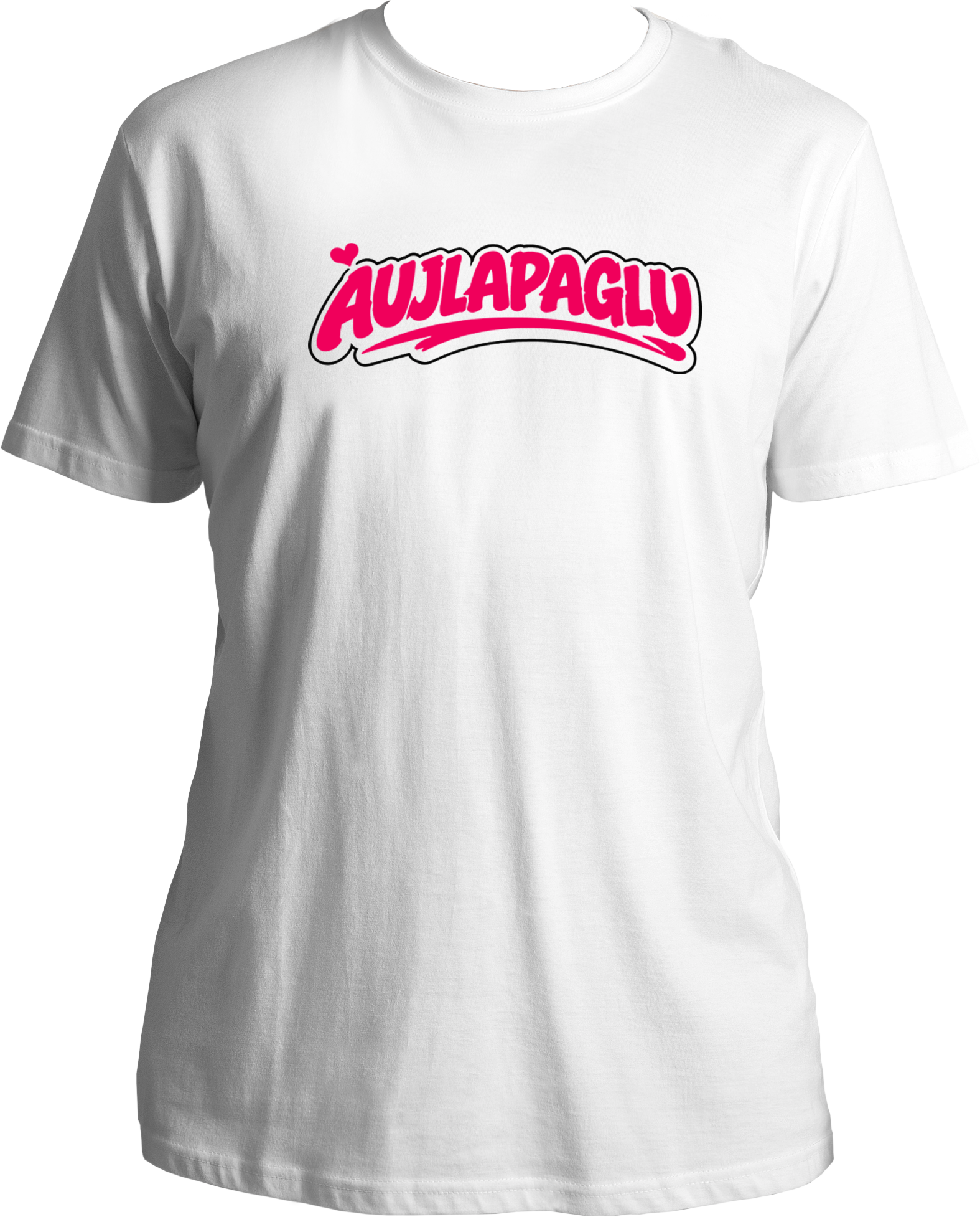 Aujlapaglu Karan Aujla unisex white t-shirt for Aujlaholic fans