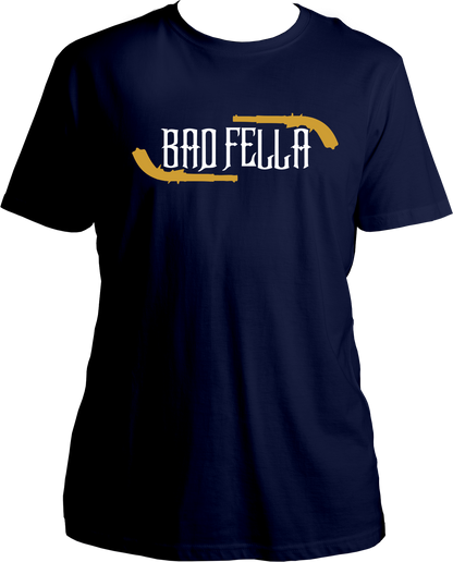 Dive into the world of Punjabi swagger with our Sidhu Moose Wala-inspired "Bad Fella" Unisex T-Shirt! Crafted from pure cotton for unmatched comfort, this tee is not just an outfit; it's a statement of your connection to Moose Wala's music.