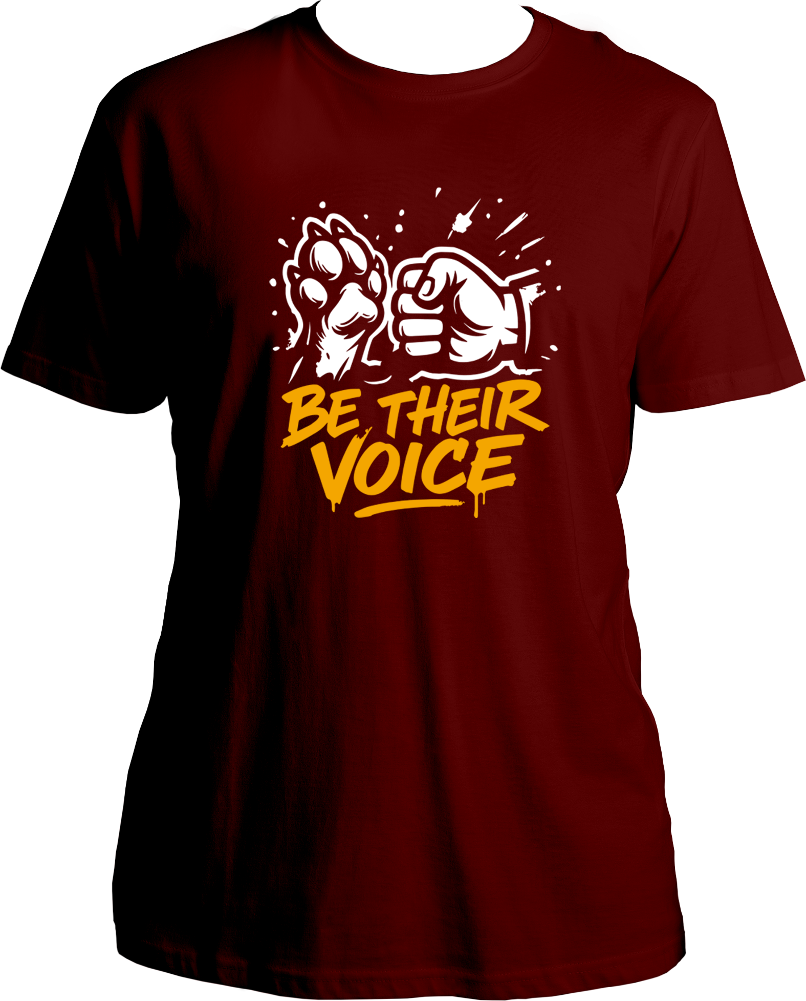 Animal advocacy unisex tee for dog lovers, pet parents, and activists.