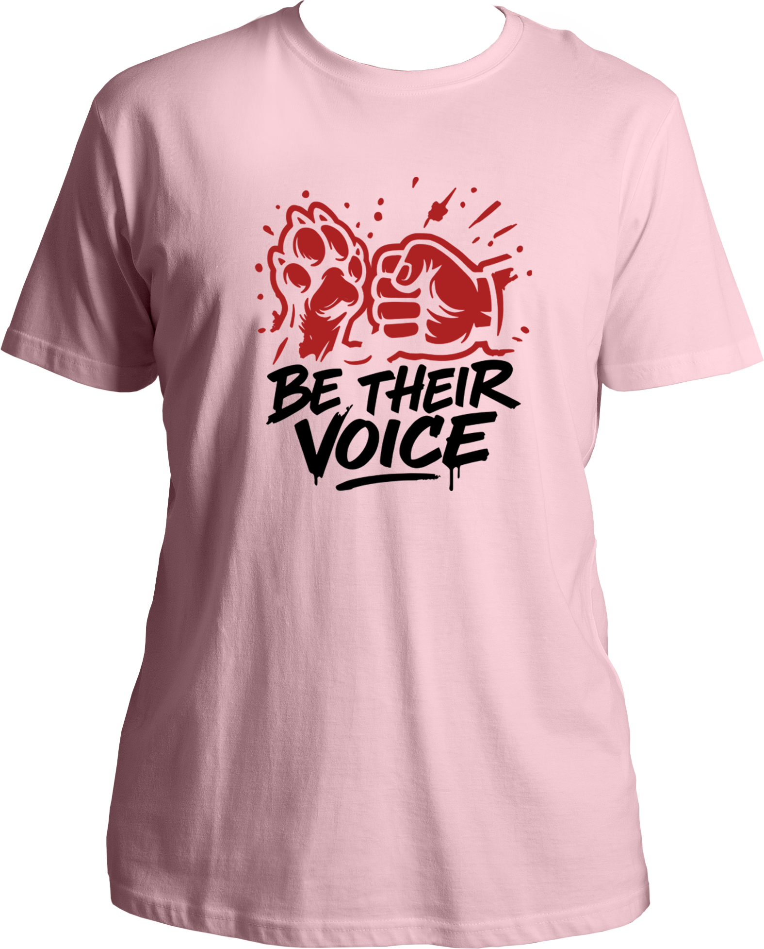 Animal advocacy unisex tee for dog lovers, pet parents, and activists.