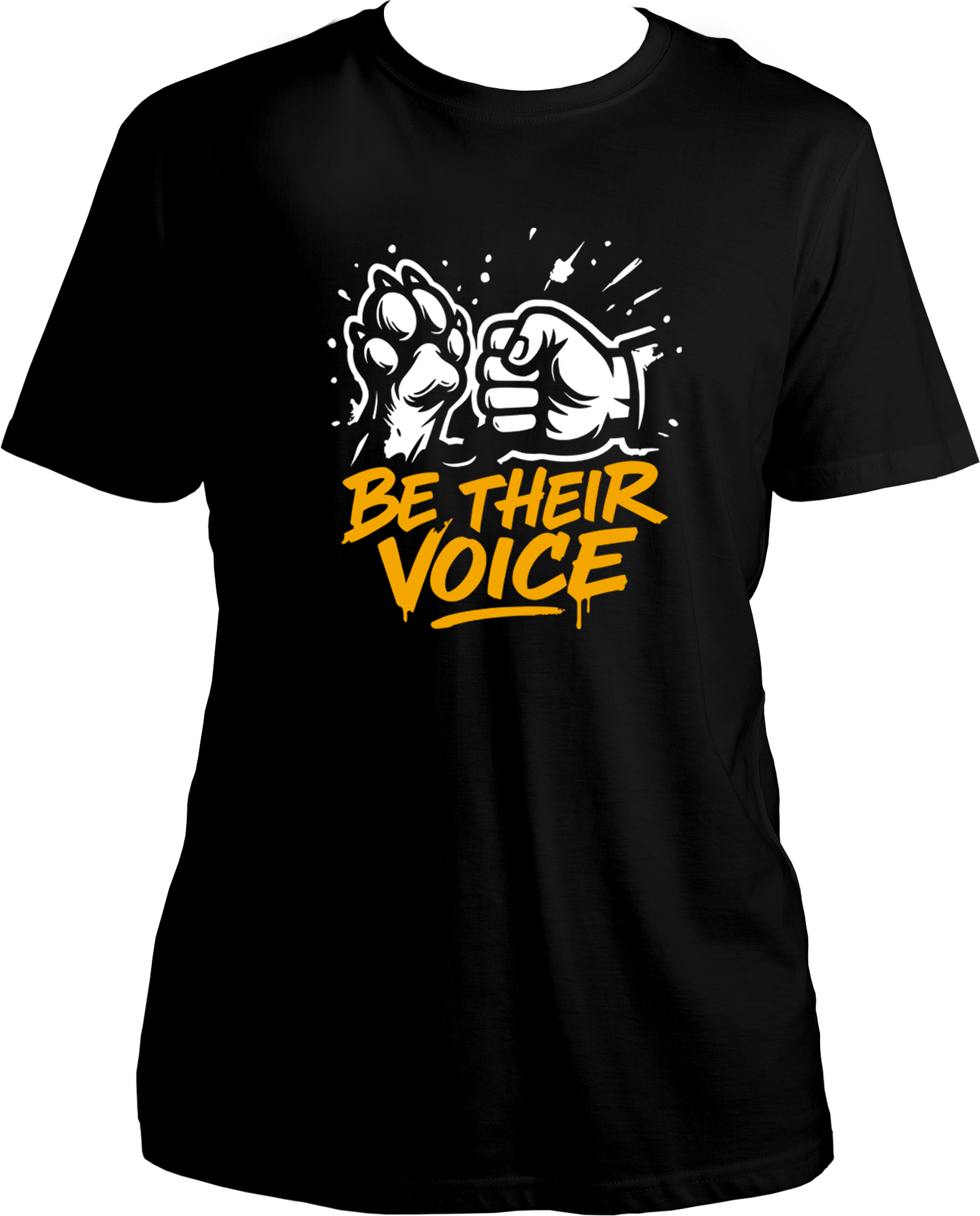 Animal advocacy unisex tee for dog lovers, pet parents, and activists.