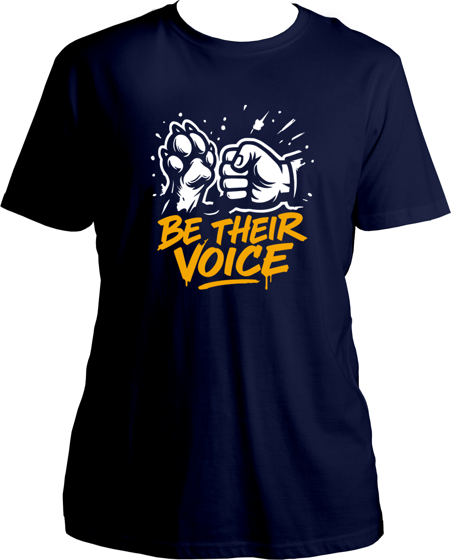 Animal advocacy unisex tee for dog lovers, pet parents, and activists.
