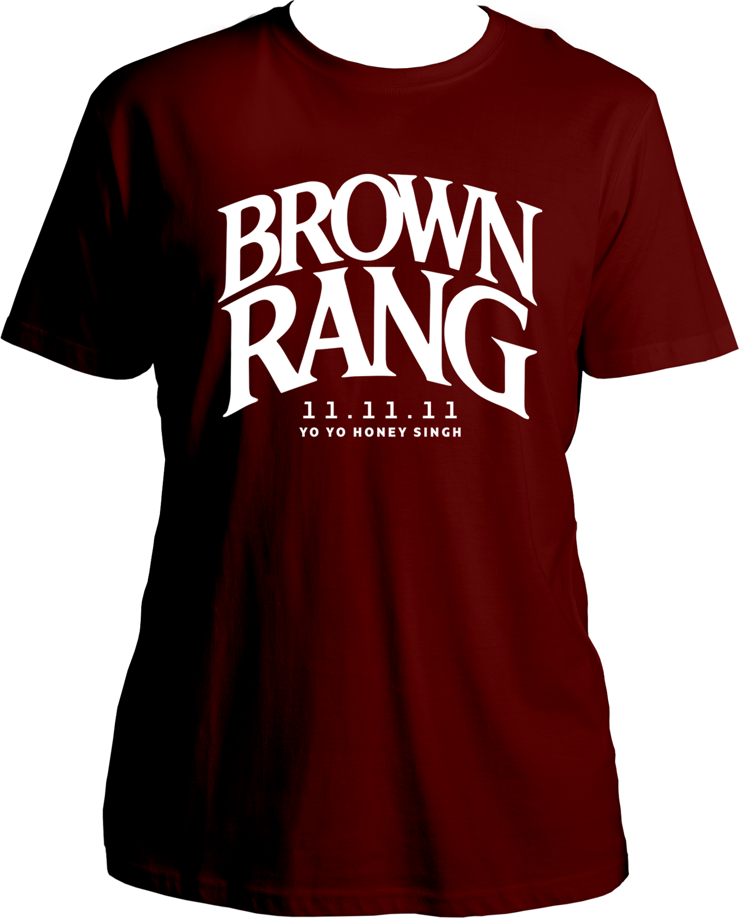 Brown Rang Unisex T-Shirt – Inspired by Yo Yo Honey Singh’s legendary track, this premium cotton tee is the ultimate hip-hop fashion statement. Available at Garrari.com!