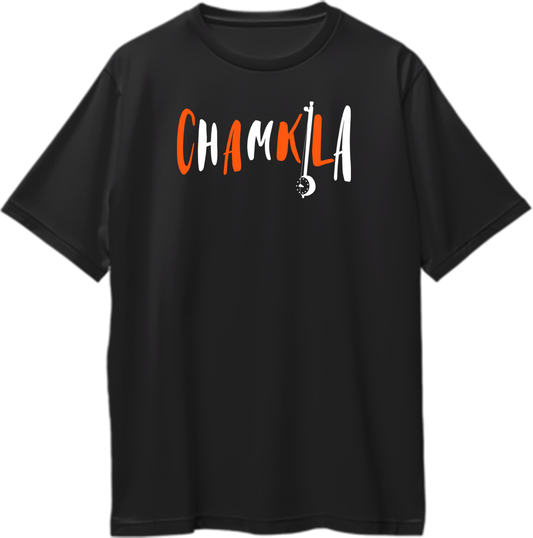 Chamkila Diljit Dosanjh Oversized Unisex T-Shirt celebrating Diljit Dosanjh’s performance in Amar Singh Chamkila.