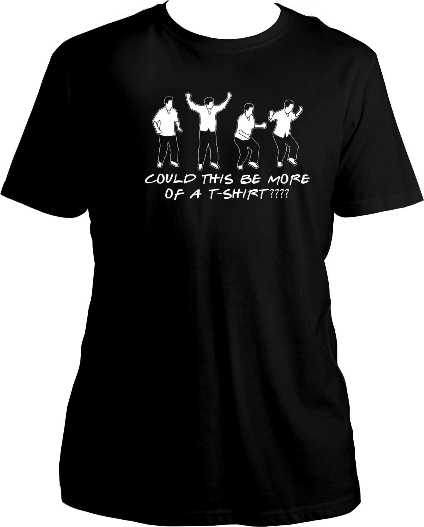 Welcome to our T-shirt haven, where fashion meets iconic moments from your favorite TV shows! Introducing our Round Neck T-shirt under the category "TV Shows," specifically celebrating the timeless classic, F.R.I.E.N.D.S. Step into the world of laughter, love, and camaraderie with our exclusive Chandler Bing-inspired tee.