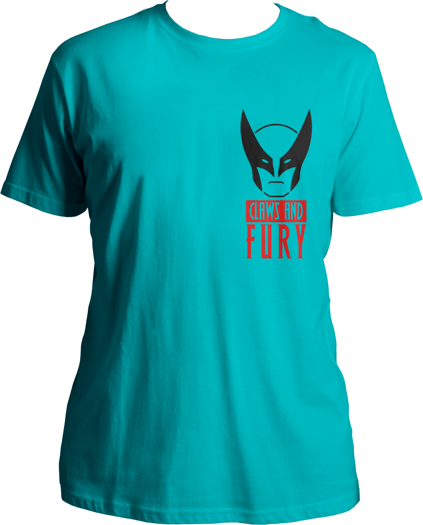 Unleash the beast within with our "Claws And Fury Wolverine Unisex T-Shirts." This premium 100% cotton, round neck t-shirt features Wolverine's iconic masked face with the bold phrase "Claws and Fury" underneath.  Wolverine, known for his indestructible adamantium claws and unparalleled healing factor, embodies resilience, strength, and raw power. Our t-shirt mirrors these traits with its superior quality, durability, and comfort, perfect for any Wolverine fan ready to take on the world.