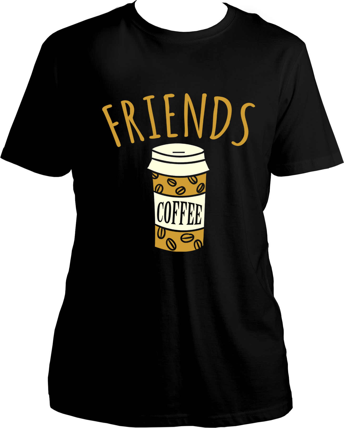 Start your day off right with a Coffee Friends t-shirt! Everyone knows that coffee is a loyal companion and the perfect way to start any morning. Show your appreciation for your favorite caffeinated beverage with one of these fun, unisex t-shirts! Get yours now and start sippin' in style!