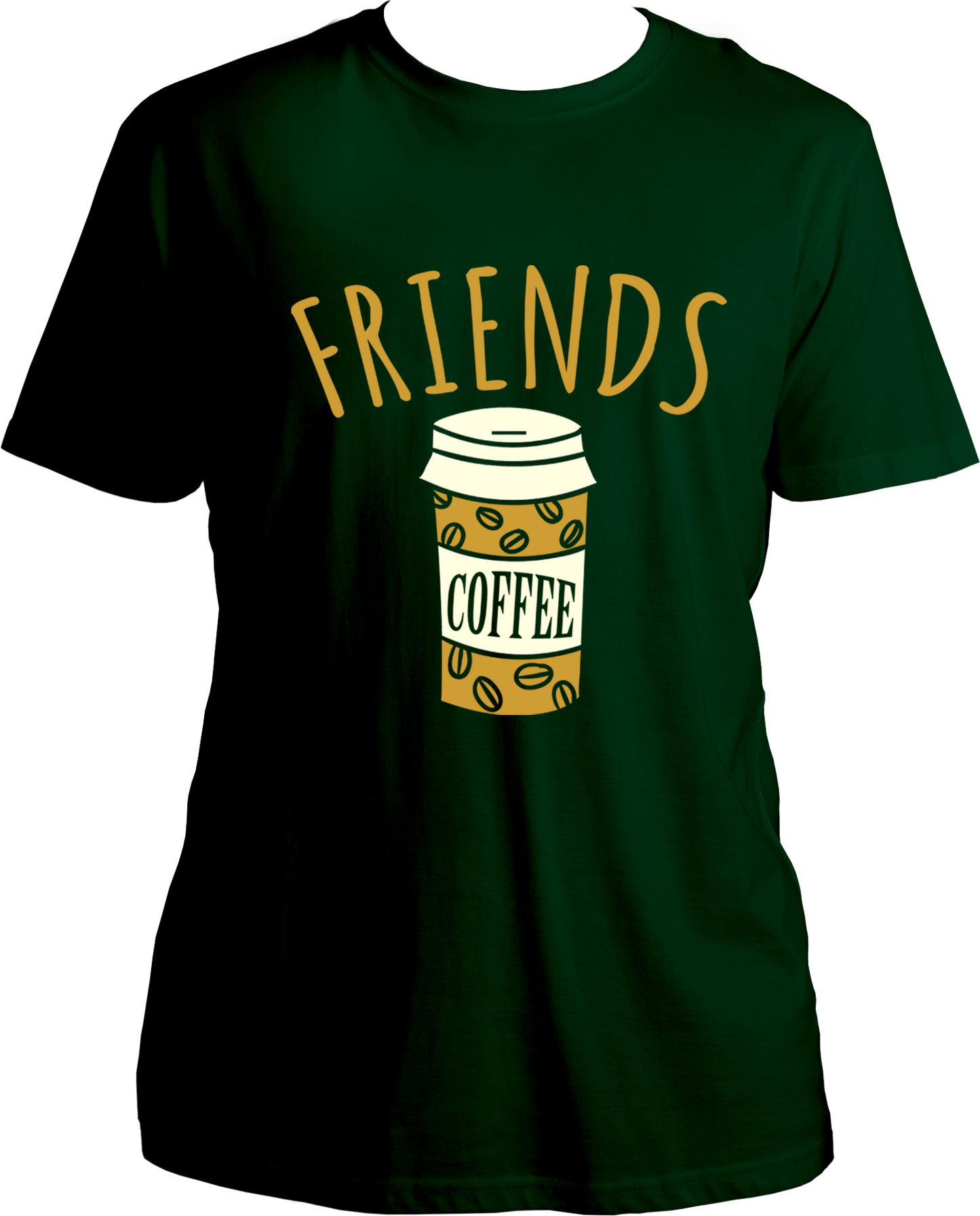 Start your day off right with a Coffee Friends t-shirt! Everyone knows that coffee is a loyal companion and the perfect way to start any morning. Show your appreciation for your favorite caffeinated beverage with one of these fun, unisex t-shirts! Get yours now and start sippin' in style!