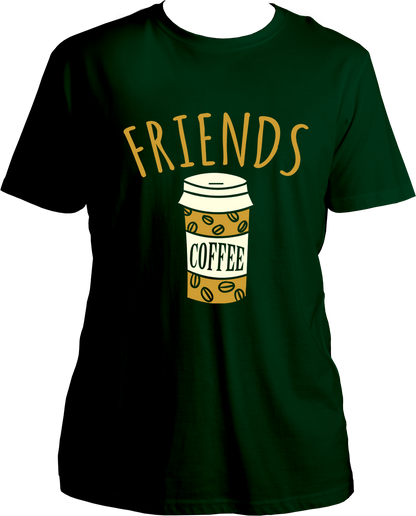 Start your day off right with a Coffee Friends t-shirt! Everyone knows that coffee is a loyal companion and the perfect way to start any morning. Show your appreciation for your favorite caffeinated beverage with one of these fun, unisex t-shirts! Get yours now and start sippin' in style!
