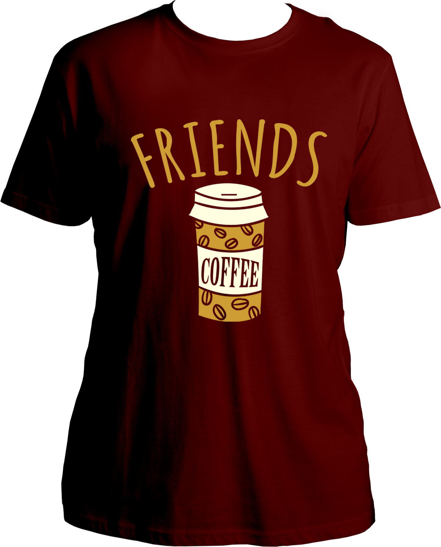 Start your day off right with a Coffee Friends t-shirt! Everyone knows that coffee is a loyal companion and the perfect way to start any morning. Show your appreciation for your favorite caffeinated beverage with one of these fun, unisex t-shirts! Get yours now and start sippin' in style!