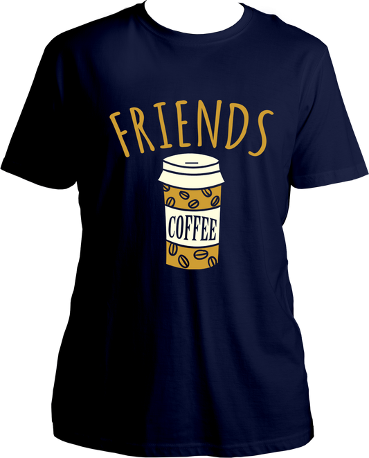 Start your day off right with a Coffee Friends t-shirt! Everyone knows that coffee is a loyal companion and the perfect way to start any morning. Show your appreciation for your favorite caffeinated beverage with one of these fun, unisex t-shirts! Get yours now and start sippin' in style!