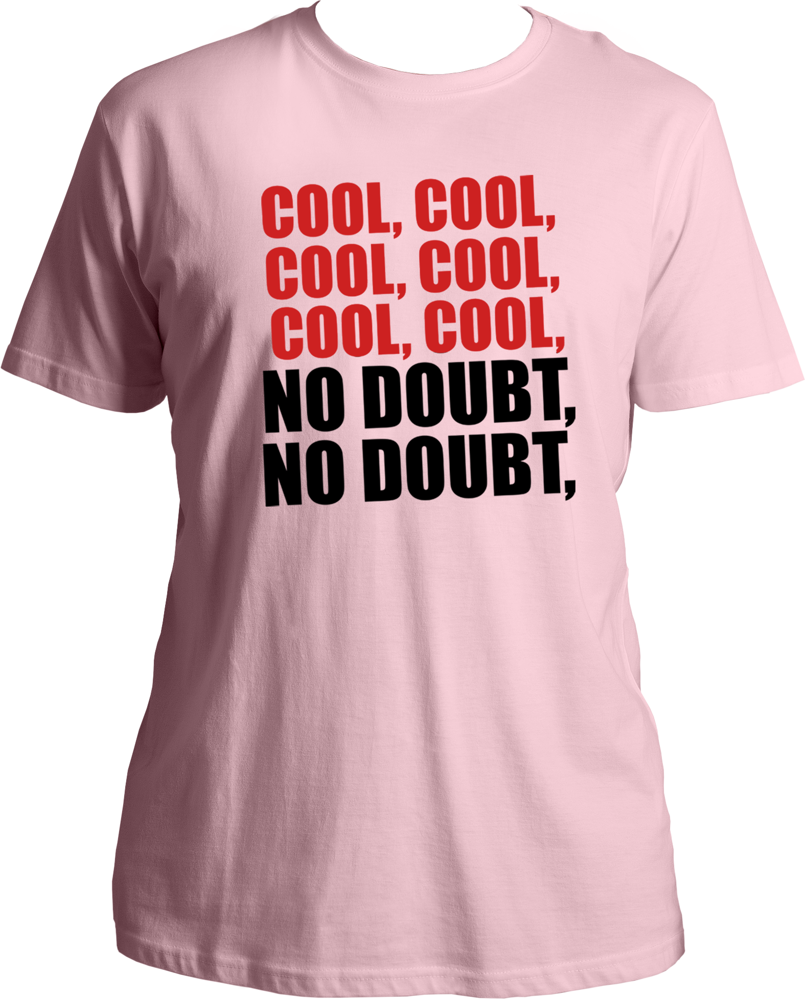 Step into the hilarious world of Brooklyn Nine-Nine with our unisex cotton T-shirt featuring the iconic "Cool, Cool, Cool, Cool, Cool, Cool, No Doubt, No Doubt" incident! This tee is not just a garment; it's a piece of comedy gold that only true fans will appreciate.