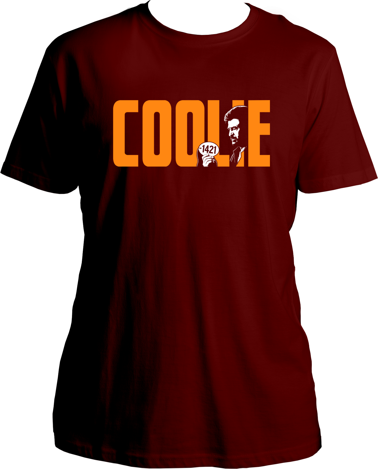 Coolie 1421 movie-inspired unisex t-shirt with bold graphic print – limited edition fan merch.