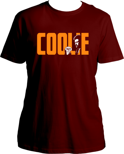 Coolie 1421 movie-inspired unisex t-shirt with bold graphic print – limited edition fan merch.