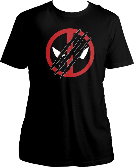 Order now and join the legion of fans eagerly awaiting their next on-screen adventure. This tee is not just a piece of clothing, but a statement of your dedication to the ultimate anti-heroes. Get your Scratched and Unmasked t-shirt today and wear your fandom with pride!