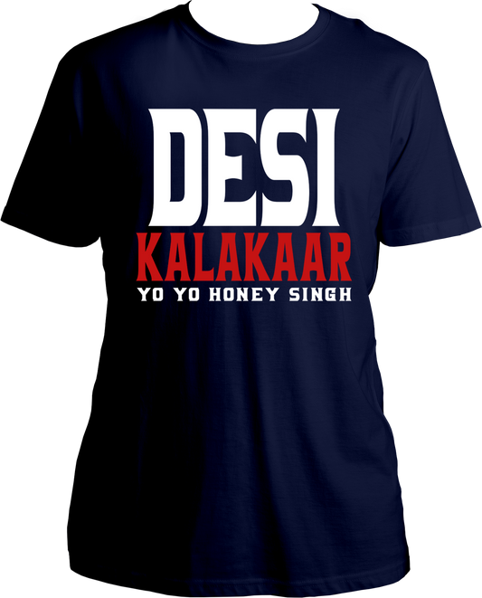 Desi Kalakaar Unisex T-Shirt – Limited edition Yo Yo Honey Singh fan tee, inspired by his legendary journey. Available now at Garrari.com!