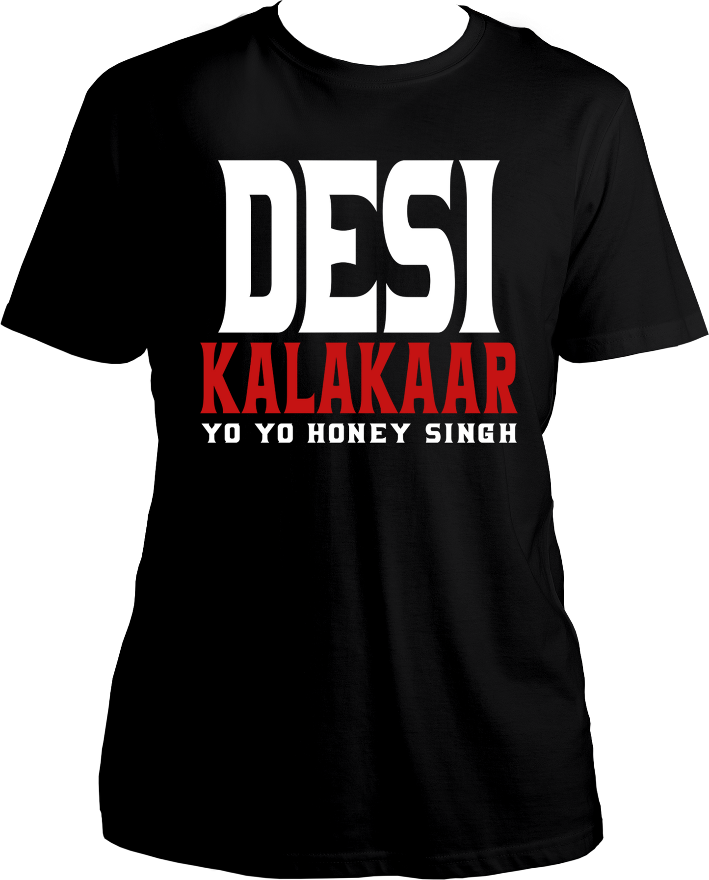 Desi Kalakaar Unisex T-Shirt – Limited edition Yo Yo Honey Singh fan tee, inspired by his legendary journey. Available now at Garrari.com!