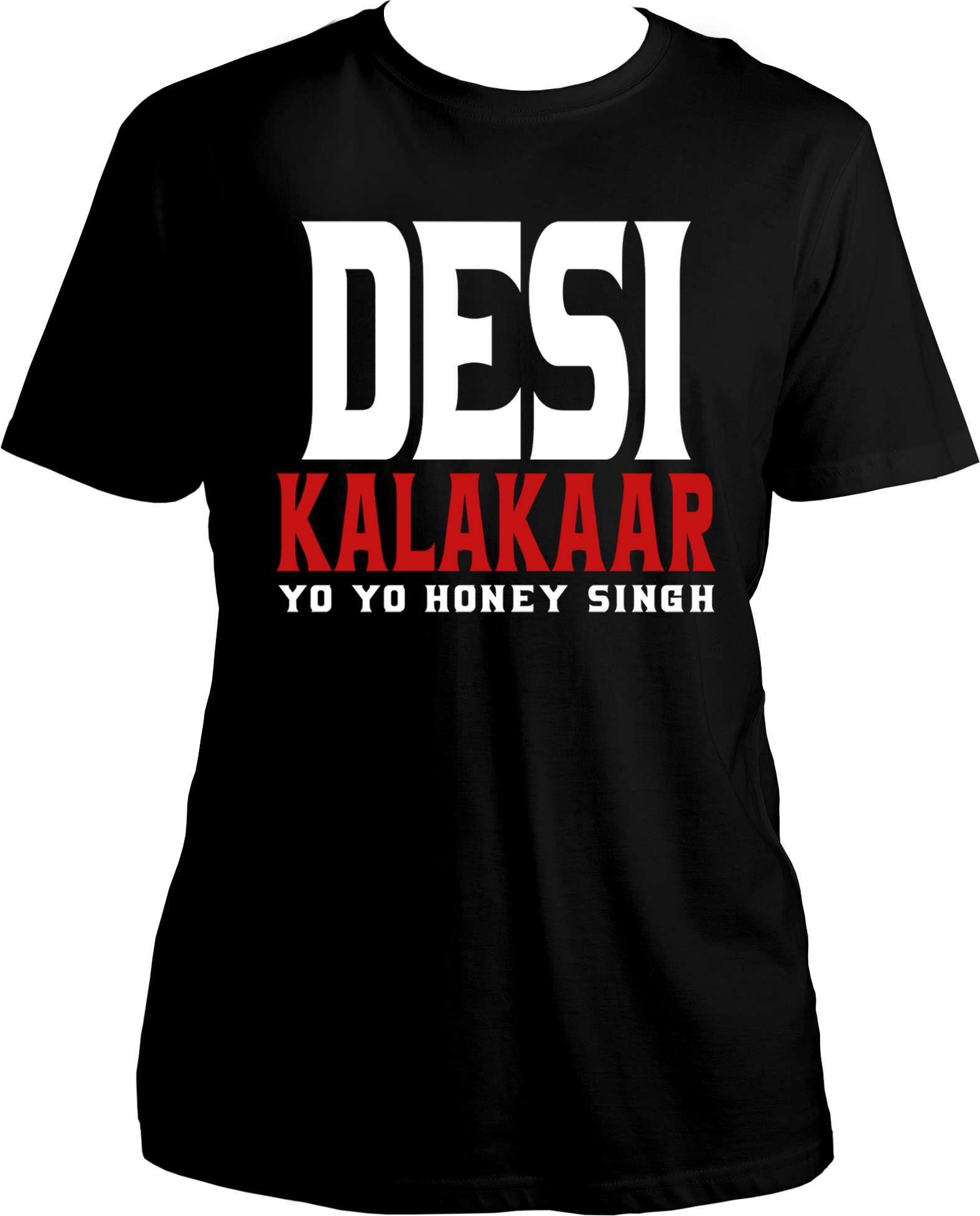 Desi Kalakaar Unisex T-Shirt – Limited edition Yo Yo Honey Singh fan tee, inspired by his legendary journey. Available now at Garrari.com!
