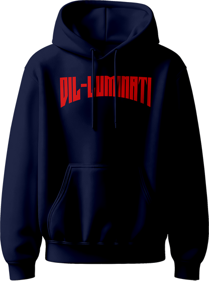 Dil-Luminati Diljit Dosanjh Unisex Hoodie with bold "Dil-Luminati" design inspired by Diljit Dosanjh’s 2024 Tour, perfect for his fans and concert-goers.