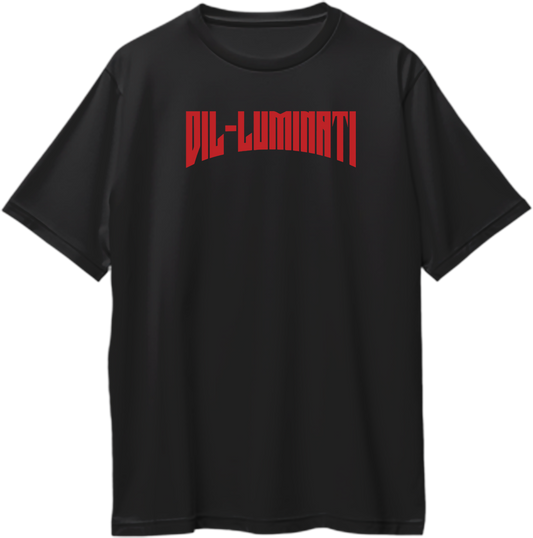 Calling all&nbsp;Diljit Dosanjh fans! Ready to turn up the volume on your style?&nbsp;Order your Dil-Luminati Oversized T-Shirt now&nbsp;and wear the energy of the tour every day. 