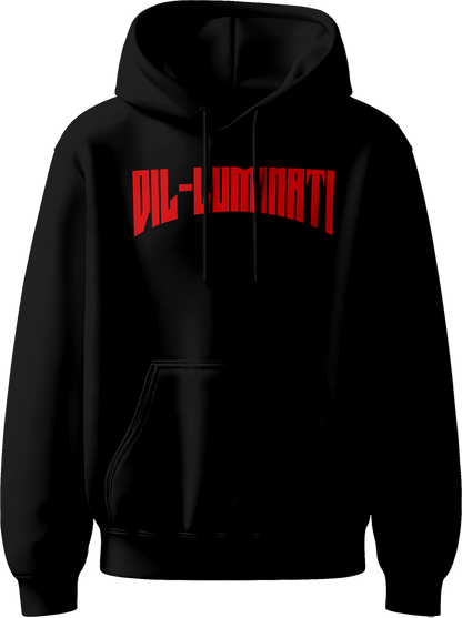 Dil-Luminati Diljit Dosanjh Unisex Hoodie with bold "Dil-Luminati" design inspired by Diljit Dosanjh’s 2024 Tour, perfect for his fans and concert-goers.