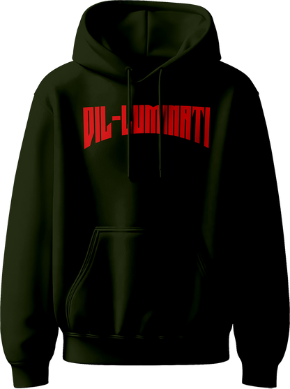 Dil-Luminati Diljit Dosanjh Unisex Hoodie with bold "Dil-Luminati" design inspired by Diljit Dosanjh’s 2024 Tour, perfect for his fans and concert-goers.