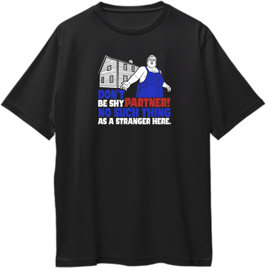 Don’t Be Shy, Partner – Bray Aberdeen RDR2 Oversized Unisex T-Shirt