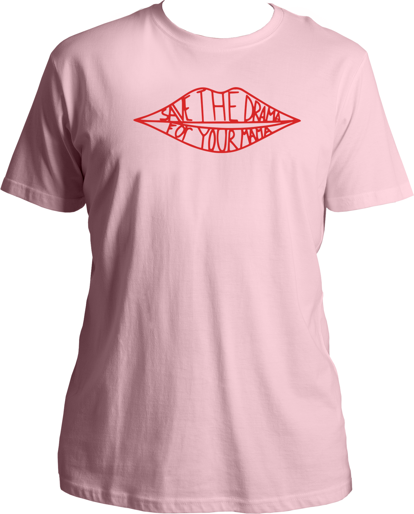 Step into the iconic world of Friends with our "Save The Drama For Your Mama" round neck cotton T-shirt – a playful homage to Rachel's legendary tee from the show that became a style sensation! Embrace the sitcom spirit and let your wardrobe channel the wit and humor of Friends.