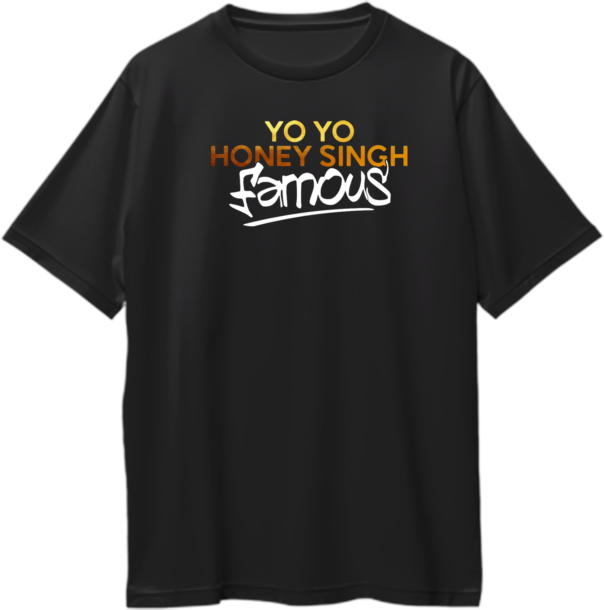 Yo Yo Famous Oversized Unisex T-Shirt – Limited edition oversized fan tee inspired by Yo Yo Honey Singh. Grab yours now at Garrari.com!