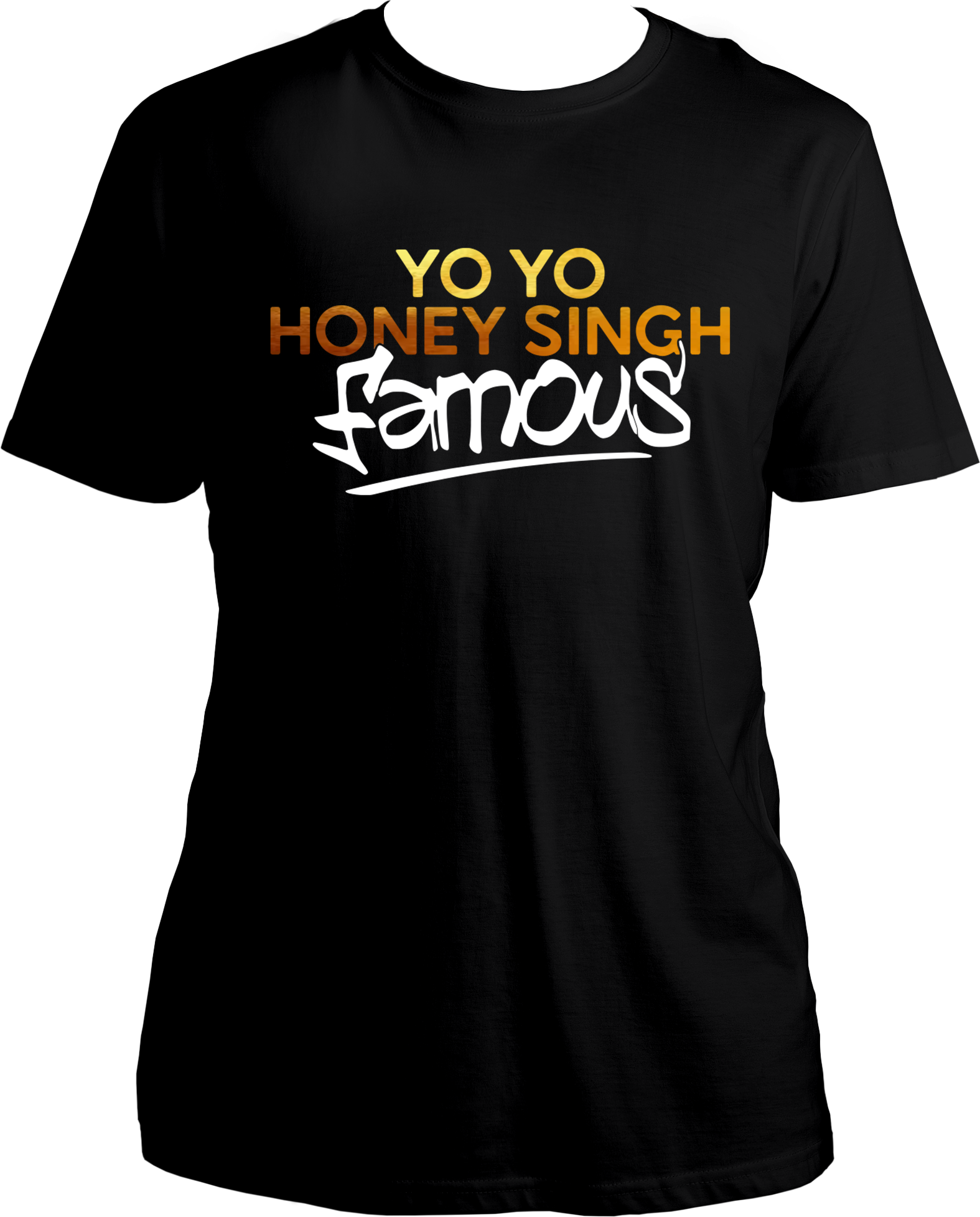 Yo Yo Famous Unisex T-Shirt – Limited edition Yo Yo Honey Singh fan T-shirt, inspired by his legendary hip-hop journey. Available now at Garrari.com!