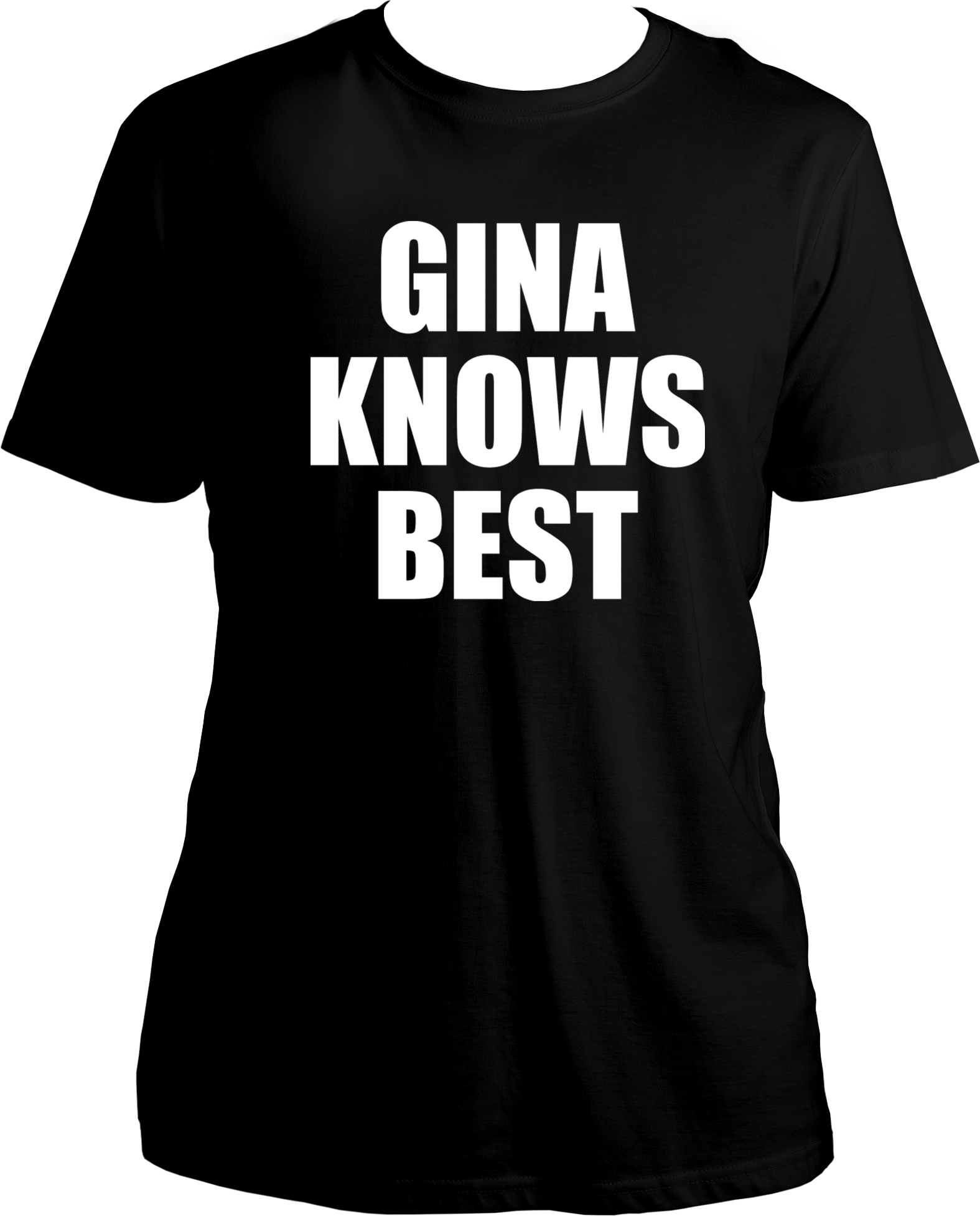 Welcome to our T-shirt universe, where fandom meets fashion! Introducing our Unisex Cotton T-shirt from the TV Shows category, specifically under the Brooklyn Nine-Nine subcategory. Get ready to flaunt your love for the show with our hilarious "Gina Knows Everything" print!