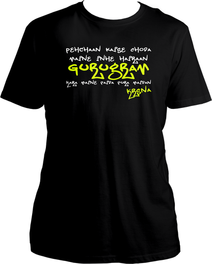 Get ready to elevate your style with the KR$NA Khatta Flow Unisex Cotton T-Shirt, a must-have for all true fans of the hip-hop legend. Featuring the iconic lines "Pehchaan kaise choda maine inhe hairaan" from KR$NA’s electrifying verse in the song "Khatta Flow," this tee embodies the bold and impactful spirit of his music.