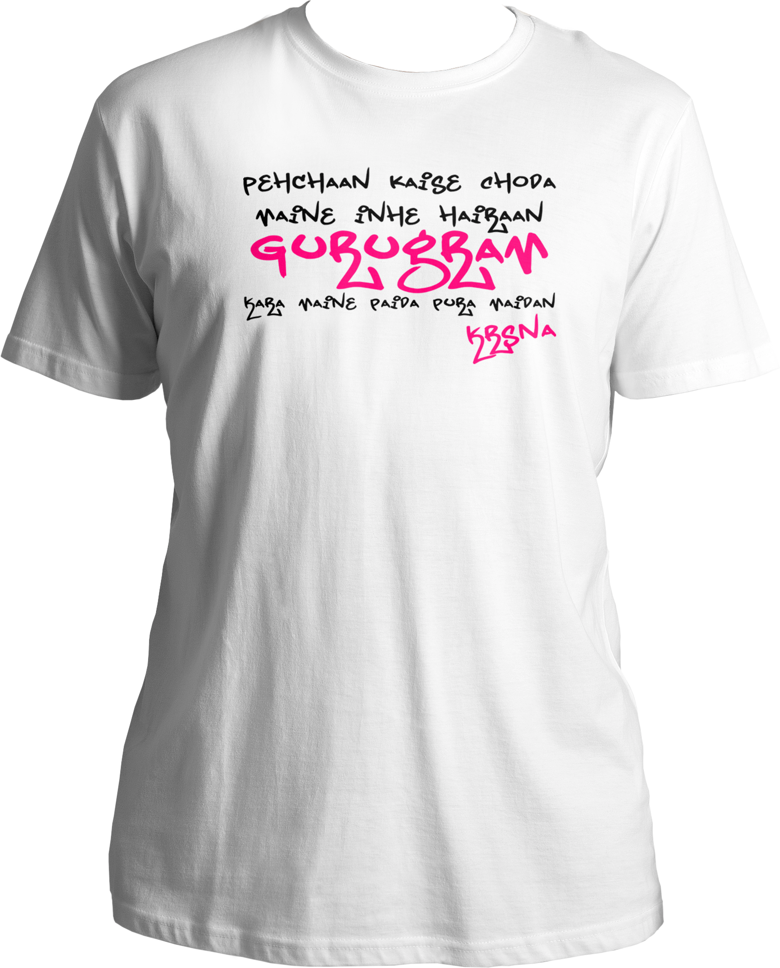 Get ready to elevate your style with the KR$NA Khatta Flow Unisex Cotton T-Shirt, a must-have for all true fans of the hip-hop legend. Featuring the iconic lines "Pehchaan kaise choda maine inhe hairaan" from KR$NA’s electrifying verse in the song "Khatta Flow," this tee embodies the bold and impactful spirit of his music.