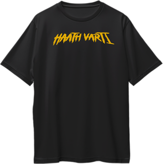 Haath Varti MC Stan Oversized Unisex T-Shirt for fans of Indian hip-hop and MC Stan's music, perfect for representing the street vibe and STANNY culture.