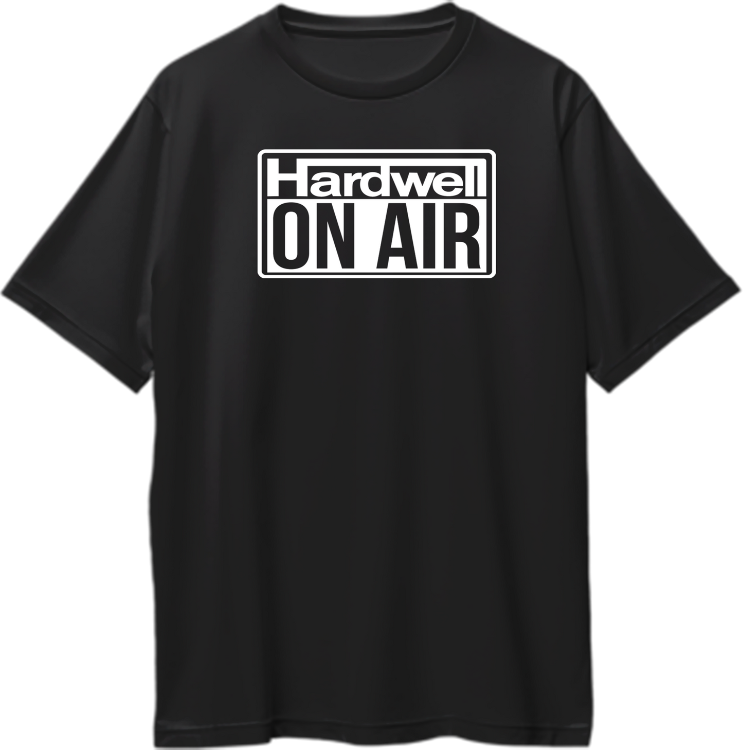 Hardwell On Air Oversized Unisex T-Shirt for EDM fans and Hardwell lovers, perfect for concerts, festivals, or casual wear.