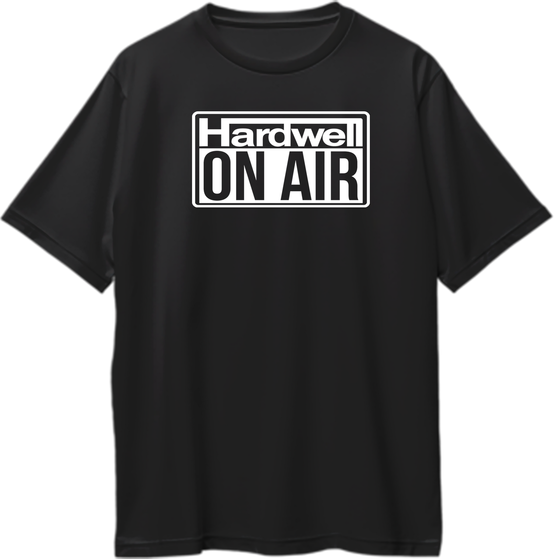 Hardwell On Air Oversized Unisex T-Shirt for EDM fans and Hardwell lovers, perfect for concerts, festivals, or casual wear.