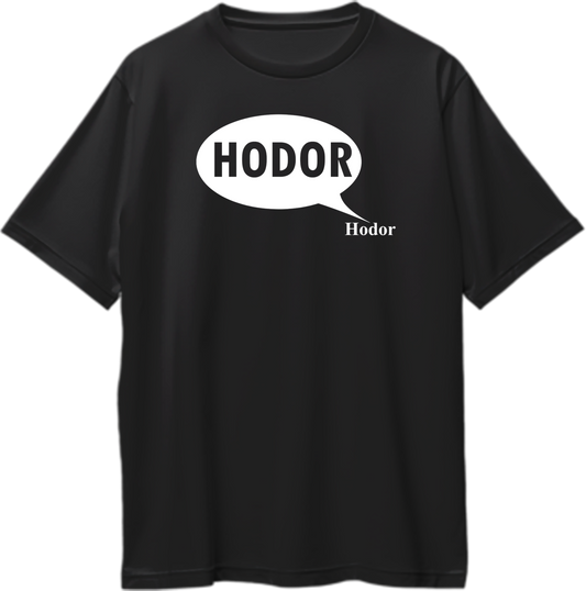 Hodor Hodor GOT Oversized Unisex T-Shirts