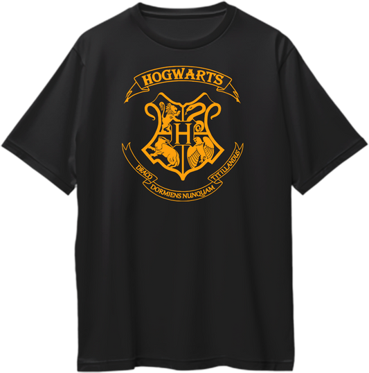 Hogwarts School Oversized Unisex T-Shirt, perfect for Harry Potter fans and Potterheads looking to embrace the magic.