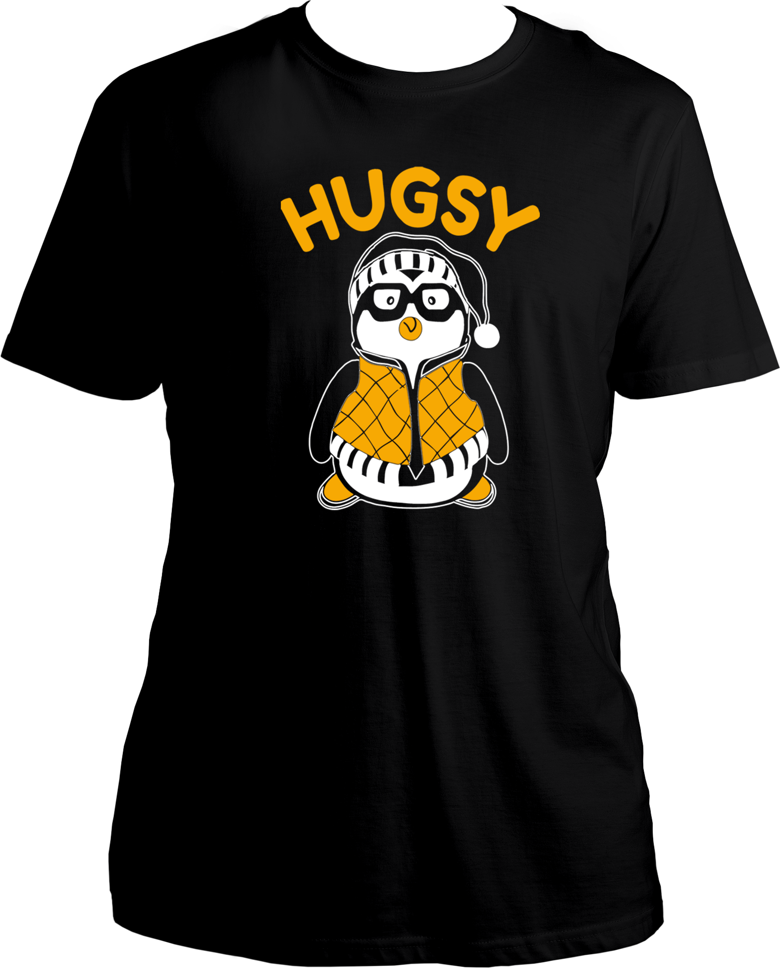 Step into the world of F.R.I.E.N.D.S with our Round Neck T-shirt featuring Joey's cherished companion - Hugsy the toy penguin! 🐧💙 Relive the hilarious moments as Joey's love for Hugsy unfolds on this tee, capturing the essence of their unforgettable friendship. Wear it proudly and let your fandom shine! 📺✨ #FriendsForever #JoeyAndHugsy #ClassicTVFashion
