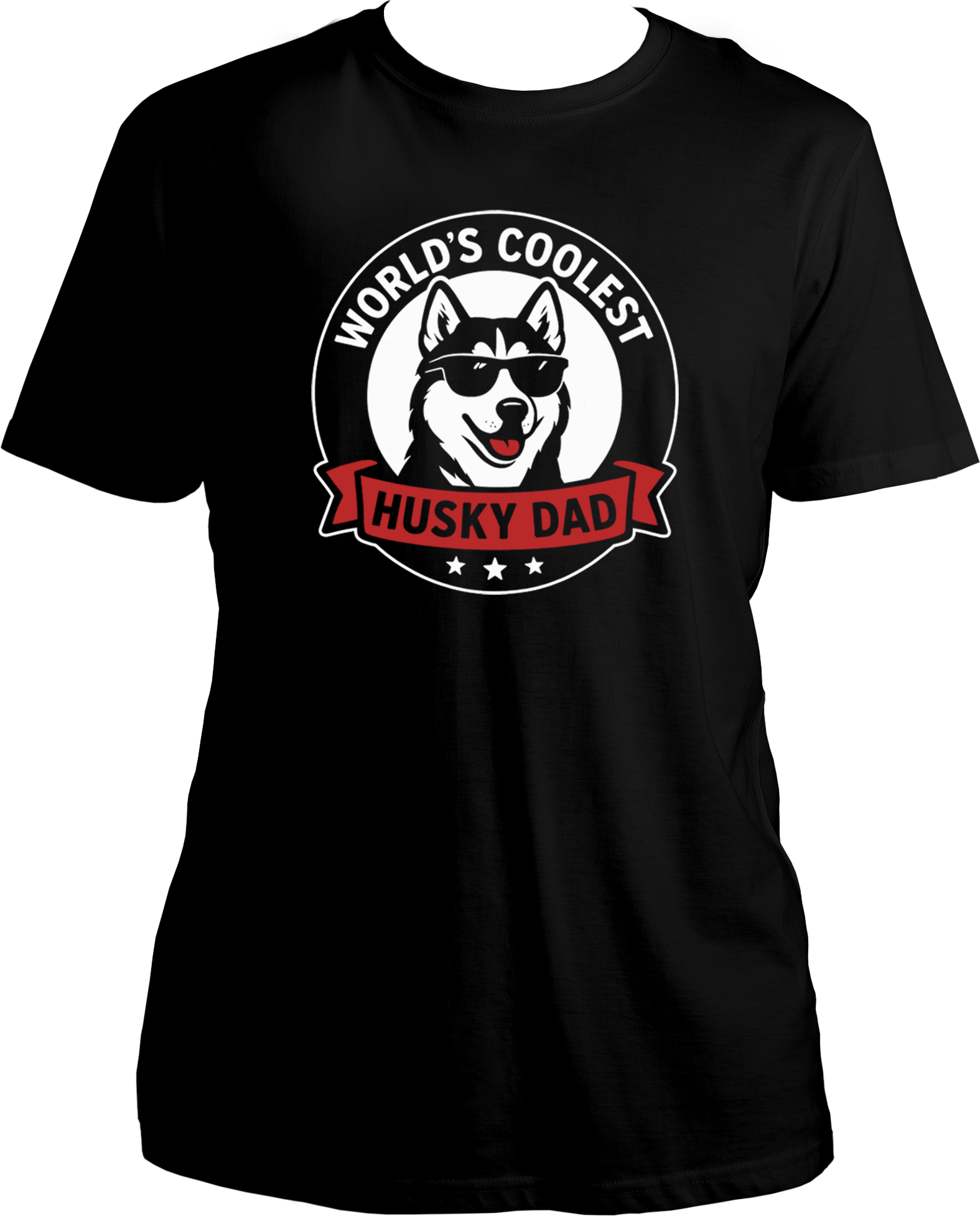 World’s Coolest Husky Dad unisex regular fit tee
