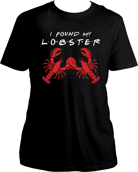 Become a true fan of the ultimate cult classic comedy show Friends with these I Found My Lobster Unisex T-Shirts! Made of pure cotton for a comfortable fit, these shirts are perfect for die hard fans who want to show off their love for the show. Get yours now and join the Friends frenzy!