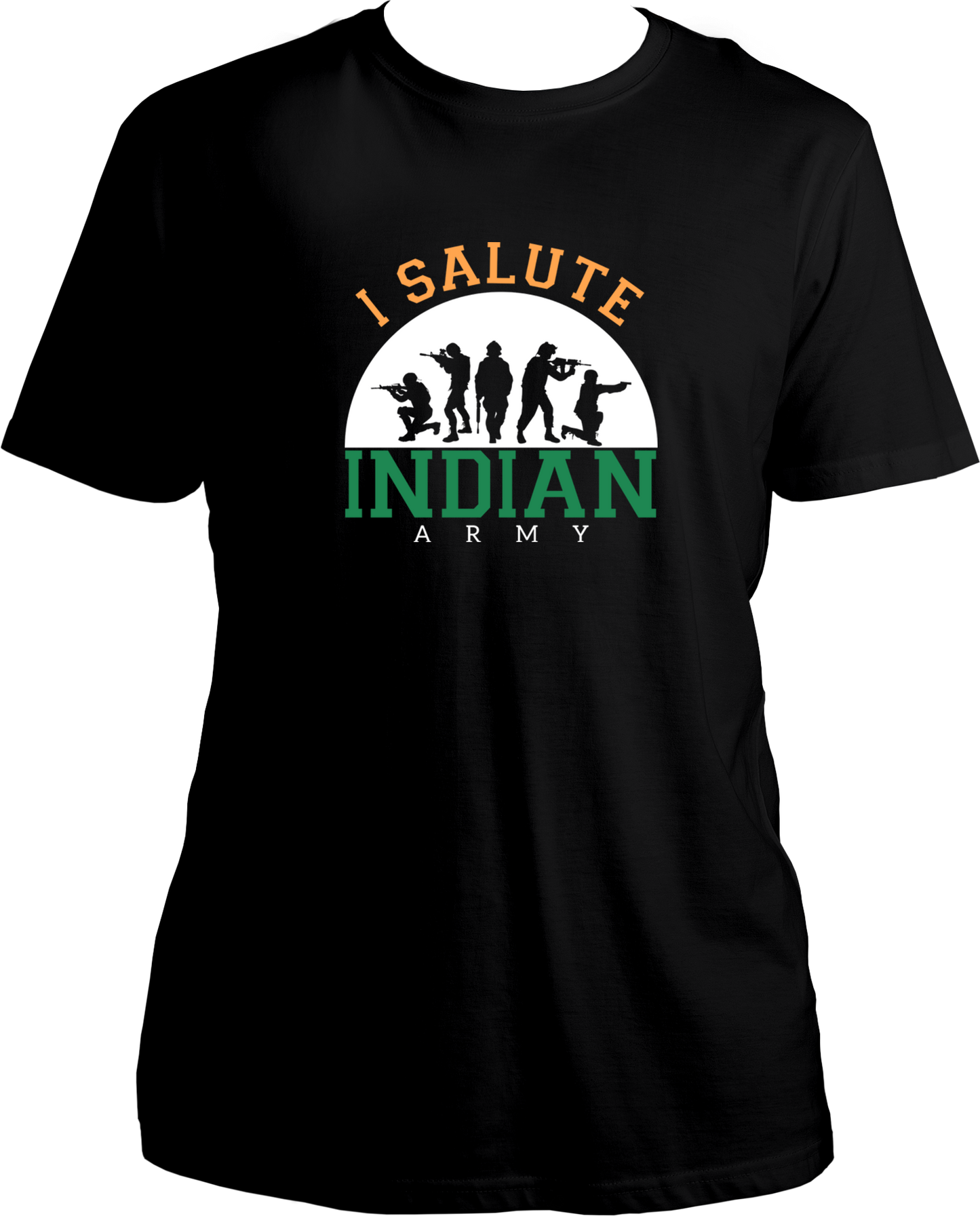 Honor and respect our brave Indian Army with these patriotic unisex t-shirts. Made of pure cotton, they offer a comfortable fit while showing appreciation for the armed forces who protect our borders. Perfect for anyone looking to express big respect for our beloved country and soldiers. #bhartiyasena #indianarmyhood #senakekapdhe