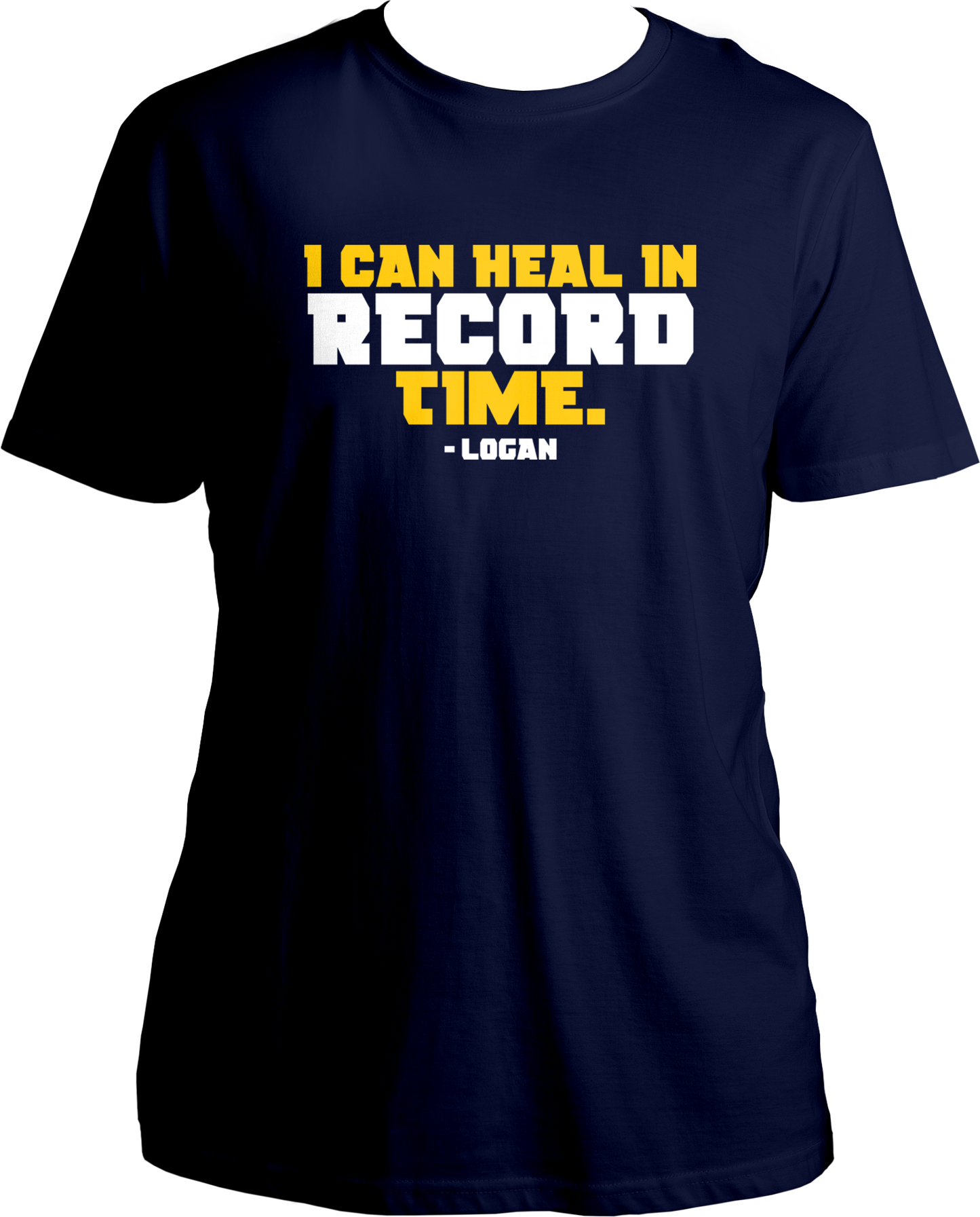 "I Can Heal in Record Time." Wolverine Unisex T-Shirt.