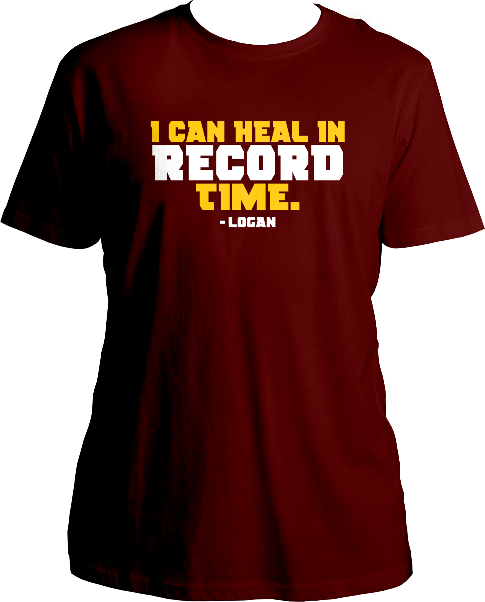 "I Can Heal in Record Time." Wolverine Unisex T-Shirt.