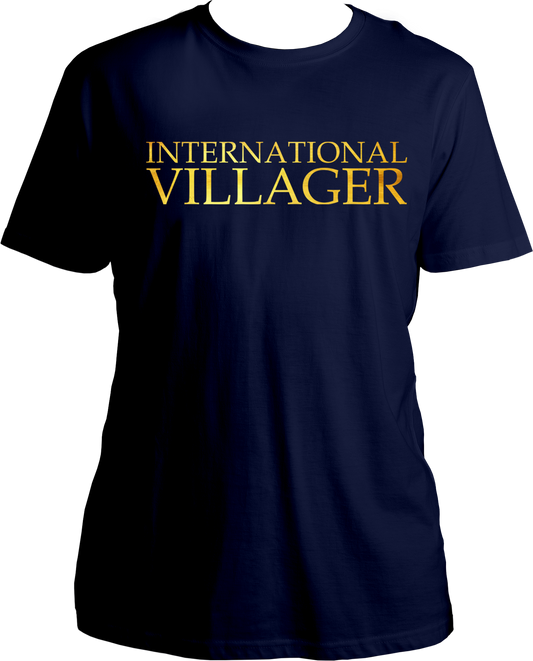 International Villager Unisex T-Shirt – Exclusive Yo Yo Honey Singh fan merch inspired by his legendary album. Get yours today at Garrari.com!
