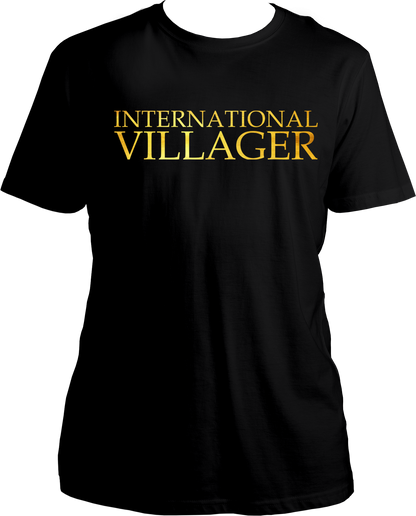 International Villager Unisex T-Shirt – Exclusive Yo Yo Honey Singh fan merch inspired by his legendary album. Get yours today at Garrari.com!